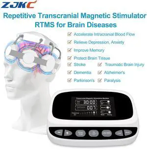 ZJKC TMS Therapy Transcranial Magnetic Stimulation Machine for Parkinson Insomnia