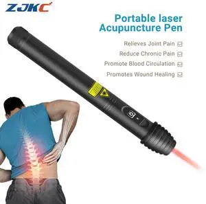 ZJKC 100mW 808nm Laser LLLT Light Therapy Acupuncture Pen for Arthritis Treatment