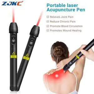 ZJKC 500mW 808nm Laser Low Light Therapy Infrared Acupuncture Pen for Pain Relief
