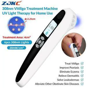 ZJKC 308nmx6pcs Excimer Photodynamic Therapy Device Uvb Light Treatment Skin Diseases