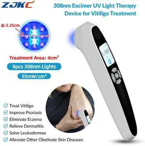ZJKC Grey 308nm Excimer Uvb Lamps Light Therapy Phototherapy Device for Skin Diseases