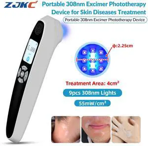 ZJKC 6/9Diode 308nm Excimer Uvb Light Phototherapy Device Treatment for Skin Disorder