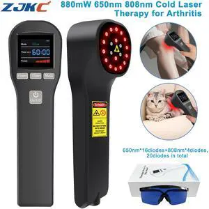 ZJKC Class 4 Cold Laser Therapy Low Level Light Treatment for Pain Relief Device OFFE
