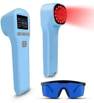 ZJKC 650nm+808nm Cold Laser Treatment LLLT Therapy Device for Body Pain Relief