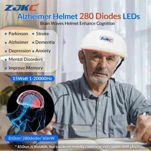 ZJKC 810nm Near Infrared Light Therapy Helmet Brain Treatment for Depression Stroke ZJKC 810nm Near Infrared Light Therapy Helmet Brain Treatment for Depression Stroke