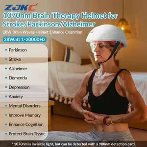 ZJKC 1070nm Photobiomodulation Treatment Helmet for Parkinsons Brain Stimulation