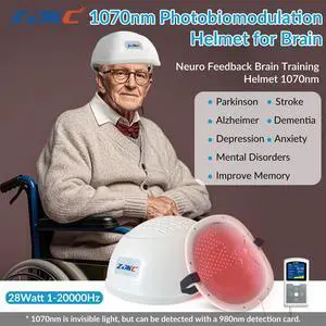 ZJKC Professional 1070nm Helmet Brain Alzheimer Treatment Near Infrared Light Therapy