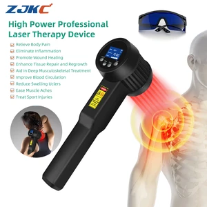 ZJKC 5W High Power Light Therapy Device 25 Diodes CW PW Adjustable 4 Power Levels 1-60 Min Timer Rechargeable 20400mAh Handheld Device for Muscle Joint Body Care ZJKC 5W High Power Light Therapy Device 25 Diodes CW PW Adjustable 4 Power Levels 1-60 Min Timer Rechargeable 20400mAh Handheld Device for Muscle Joint Body Care