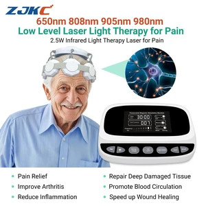 ZJKC JLC01 Non Invasive Neurostimulation Equipment Magnetic Headgear with 1 Large 8 Small Applicators Selectable Frequency Settings Digital Control Unit Adjustable Session Timer ZJKC JLC01 Non Invasive Neurostimulation Equipment Magnetic Headgear with 1 Large 8 Small Applicators Selectable Frequency Settings Digital Control Unit Adjustable Session Timer