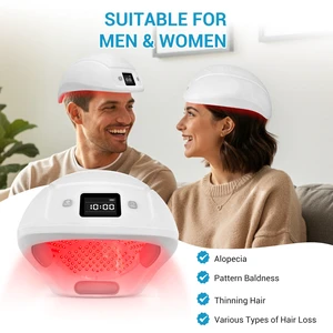 ZJKC Red Light Therapy for Hair Loss Helmet LCAP448, 448 Laser Diodes, 650nm Wavelength, Rechargeable 7000mAh Battery, Hands-Free Scalp Care Cap ZJKC Red Light Therapy for Hair Loss Helmet LCAP448, 448 Laser Diodes, 650nm Wavelength, Rechargeable 7000mAh Battery, Hands-Free Scalp Care Cap