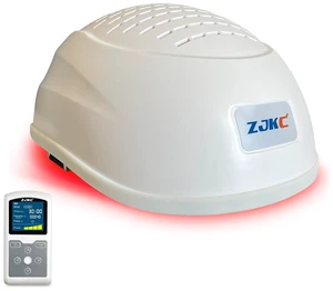 ZJKC Near Infrared Light Therapy Helmet 810nm, 280 LED Photobiomodulation Device, 15W Output, Adjustable Pulse Modes, 1-60 Min Timer, Rechargeable Hands-Free Design for Home Use ZJKC Near Infrared Light Therapy Helmet 810nm, 280 LED Photobiomodulation Device, 15W Output, Adjustable Pulse Modes, 1-60 Min Timer, Rechargeable Hands-Free Design for Home Use