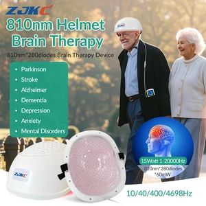 ZJKC Infrared Light Therapy Helmet for Head, 810nm 280 LED PBM Light Cap, 15W Near Infrared Device with 4 Preset Frequencies, Adjustable Timer, 10000mAh Rechargeable Battery, LH280-A ZJKC Infrared Light Therapy Helmet for Head, 810nm 280 LED PBM Light Cap, 15W Near Infrared Device with 4 Preset Frequencies, Adjustable Timer, 10000mAh Rechargeable Battery, LH280-A