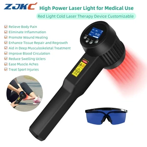 ZJKC LRP5W-650&808 Cold Laser Therapy Device 5W Dual Wavelength 25 Diodes ZJKC LRP5W-650&808 Cold Laser Therapy Device 5W Dual Wavelength 25 Diodes