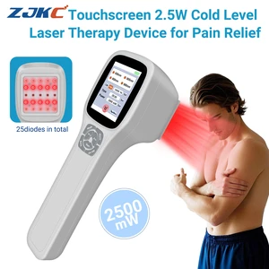 ZJKC PMW2500 Home Multi-spectrum Physical Therapy Machine, 0-2500mW, Adjustable Frequency & Timer, Rechargeable Device for Back Ache, Bursitis & Stiff Joints ZJKC PMW2500 Home Multi-spectrum Physical Therapy Machine, 0-2500mW, Adjustable Frequency & Timer, Rechargeable Device for Back Ache, Bursitis & Stiff Joints