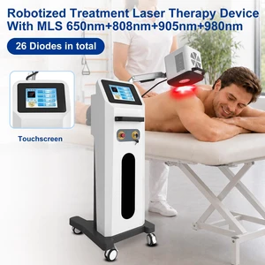ZJKC APRD10 Mobile Infrared Therapy System, 10W Multi-Wave 26 Diodes, Continuous Pulse Dual Mode, Custom Treatment Protocol, Post-Surgery & Arthritis Recovery Therapeutic Machine ZJKC APRD10 Mobile Infrared Therapy System, 10W Multi-Wave 26 Diodes, Continuous Pulse Dual Mode, Custom Treatment Protocol, Post-Surgery & Arthritis Recovery Therapeutic Machine