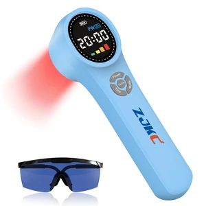 ZJKC HHL02 Handheld Red Light Therapy Device, 660nm 808nm 980nm Multi-Wavelength Near Infrared Light for Human & Pet Joint Care