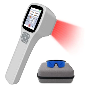 ZJKC Handheld Light Therapy Wand for Pain Relief, Multi-Wavelength Near Infrared Device with 25 Diodes 650/808/905/980nm, 0-2500mW Adjustable ZJKC Handheld Light Therapy Wand for Pain Relief, Multi-Wavelength Near Infrared Device with 25 Diodes 650/808/905/980nm, 0-2500mW Adjustable