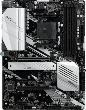 ASRock X570 PRO4 AM4 ATX AMD Motherboard ASRock X570 PRO4 AM4 ATX AMD Motherboard