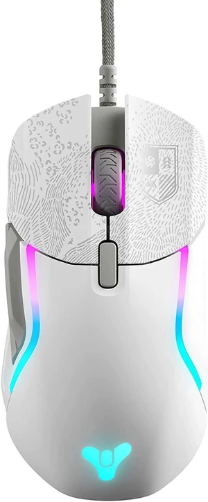 steelseries rival 5 gaming mouse with prismsync rgb lighting and 9 programmable buttons - fps, moba, mmo, battle royale - 18,000 cpi truemove air optical sensor - destiny 2 limited edition design steelseries rival 5 gaming mouse with prismsync rgb lighting and 9 programmable buttons - fps, moba, mmo, battle royale - 18,000 cpi truemove air optical sensor - destiny 2 limited edition design