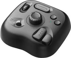 TOUR BOX Lite Bluetooth - Compact Editing Keyboard, Artists Drawing Keypad, Works with Clip Studio Paint & More, Creative Console with Custom Software, Streamline All Workflow - Wireless (Unit Only)