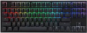 Ducky One 2 RGB TKL RGB LED Double Shot PBT Mechanical Keyboard (Cherry MX Brown)