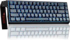 AULA WIN68 HE Mechanical Gaming Keyboard 60%, Hall Effect Magnetic Switch, Fast Trigger Mode Adjustable Actuation, 8000Hz Polling Rate, RGB Backlit, Small Wired Keyboard for Laptop/PC Gamer