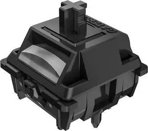 Gateron Ghost Switches for Mechanical Gaming Keyboard,5-Pin 48gf RGB SMD Dual-Stage Spring Pre-Lubed Full POM Linear Switches(45PCS)