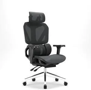 Ergonomic Office Chair  Mesh Office Chair with Headrest, Adjustable Armrest and Lumbar Support  Holds Up to 290lbs (GPP-MAX-90)
