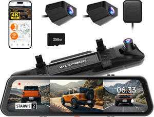 thumbnail image 2 of WOLFBOX Mirror Dash Cam Mounting Straps – Replacement For G900 / G840S Models 2 of 6