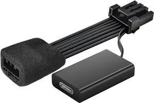 Dashcam Power Adapter 7 Pin (Model C) Custom for Honda Civic CR-V Accord HRV Odyssey Ridgeline and More,Hide The Wires, GPS Radar Mirror Camera Dash Cam Adapter Cable,Connects to Rearview Mirror