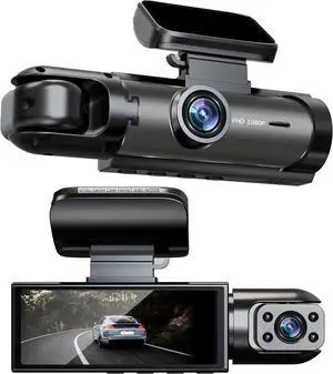 Vital Dashcam Pro 2025 Dash Cam Front and Rear Camera for Cars Dual Car Camera with Night Vision, G-Sensor 24/7 Parking Surveillance, Loop Recording, Wide Angle Easy Setup Vital Dash Cam Pro 2025 FHD