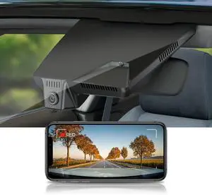 Fitcamx 4K Dash Cam Suitable for Hyundai IONIQ 5 2025 (7 Vents/HD2-Ni000) & 2024 IONIQ 5 N, OEM Factory Look, UHD 2160P Video, Built-in WiFi & APP, Loop Recording, G-Sensor, Plug & Play, 64GB Card