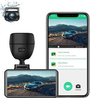 Dual Dash Cam Front and Rear, 4K+2K Dash Camera for Cars with Wifi function, Super Night Vision, Loop Recording,24 hour Parking Mode and Screen Saver