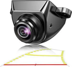 Car Backup Camera with Dynamic Trajectory Guide Line, GreenYi HD 960x720 Reverse Rear/Front/Side View Cam, Adjustable Fisheye Lens, Waterproof Night Vision 170 Degree Wide View