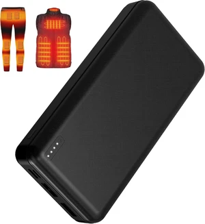 Whsahans 5V 2A 20000mah Heated Vest Heated Jacket Battery Pack Power Bank Rechargeable Battery for for Heated Vests Heated Jackets Heated Hoodies for Men Women(No DC Port, Not Suit for 7.4v) Whsahans 5V 2A 20000mah Heated Vest Heated Jacket Battery Pack Power Bank Rechargeable Battery for for Heated Vests Heated Jackets Heated Hoodies for Men Women(No DC Port, Not Suit for 7.4v)