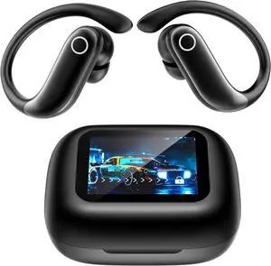 NE61 AI Translation Earbuds Real Time with 134 Languages, 60H Playtime Open-Ear in-Ear Headphones, Bluetooth 6.0 Wireless Headphones, Translator for Business Travel (Black) NE61 AI Translation Earbuds Real Time with 134 Languages, 60H Playtime Open-Ear in-Ear Headphones, Bluetooth 6.0 Wireless Headphones, Translator for Business Travel (Black)