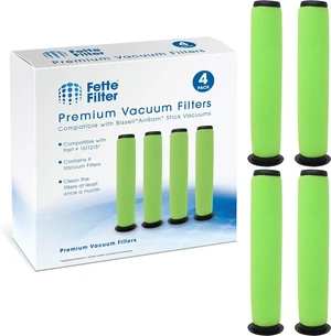 Fette Filter - 1611215 Vacuum Filter Replacement Compatible with Bissell AirRam Stick Vacuum Compare to Part # 1611215 for Models 1984 19844 1984B 1984C 2144 21448 19841 Pack of 4. Fette Filter - 1611215 Vacuum Filter Replacement Compatible with Bissell AirRam Stick Vacuum Compare to Part # 1611215 for Models 1984 19844 1984B 1984C 2144 21448 19841 Pack of 4.