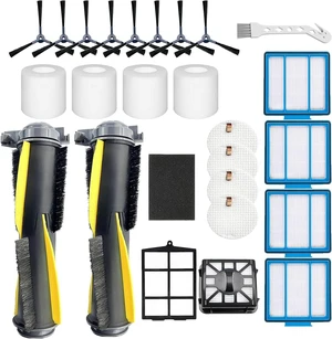 Accessories Kit for Shark IQ R101AE (RV1001AE) IQ R101 (RV1001) AV911S EZ AV1010AE IQ Robot Vacuum Cleaner Replacement Parts Pack of Main Brush, Filters, Side Brushes Accessories Kit for Shark IQ R101AE (RV1001AE) IQ R101 (RV1001) AV911S EZ AV1010AE IQ Robot Vacuum Cleaner Replacement Parts Pack of Main Brush, Filters, Side Brushes