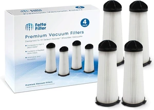 Fette Filter - Vacuum Filter Compatible with Hoover Shoulder Vacuums. Compare to Part # 2KE2110000 (4-Pack) Fette Filter - Vacuum Filter Compatible with Hoover Shoulder Vacuums. Compare to Part # 2KE2110000 (4-Pack)