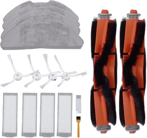 Vacuum Cleaner Accessory Tools, Replacement Filter Mop Brush Kit for Xiaomi Mi Robot Vacuum Mop 2 Lite 2 Pro MJSTL MJST1S Sweeper MI Robot Vacuum Mop 2 Pro mop vacuum accessories kit for xiaomi Vacuum Cleaner Accessory Tools, Replacement Filter Mop Brush Kit for Xiaomi Mi Robot Vacuum Mop 2 Lite 2 Pro MJSTL MJST1S Sweeper MI Robot Vacuum Mop 2 Pro mop vacuum accessories kit for xiaomi