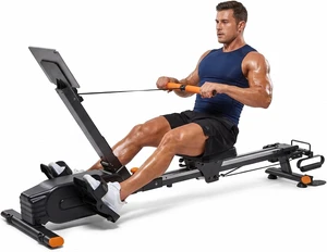 2026update Magnetic Rowing Machines for Home,Rower Machine with 16 Levels,Powerful Silent Magnetic Resistance,350lbs Weight Capacity,LCD Monitor,Silent Rail System,Row Machine for Home Gym Exercise 2026update Magnetic Rowing Machines for Home,Rower Machine with 16 Levels,Powerful Silent Magnetic Resistance,350lbs Weight Capacity,LCD Monitor,Silent Rail System,Row Machine for Home Gym Exercise