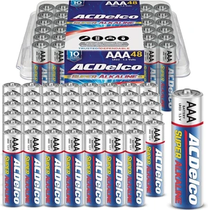 Powermax ACDelco AAA Batteries, 48-Count Powermax ACDelco AAA Batteries, 48-Count