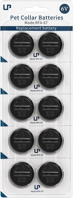 LP RFA-67 RFA-67D-11 6 Volt Pet Collar Replacement Batteries 10 Pack LP RFA-67 RFA-67D-11 6 Volt Pet Collar Replacement Batteries 10 Pack