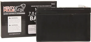 Mighty Mule 12-Volt Battery for Mighty Mule Automatic Gate Openers (FM150) , Black Mighty Mule 12-Volt Battery for Mighty Mule Automatic Gate Openers (FM150) , Black