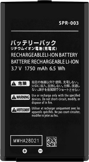 OSTENT 1750mAh 3.7V Rechargeable Li-ion Battery Pack for Nintendo New 3DS LL/XL Console OSTENT 1750mAh 3.7V Rechargeable Li-ion Battery Pack for Nintendo New 3DS LL/XL Console