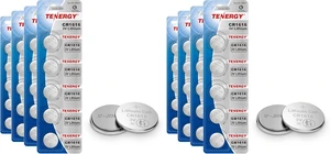 Tenergy CR1616 3V Lithium Cell Batteries, for Keys, Handheld Game Console, Calulators, Accessories, 20 Count (Pack of 2) Tenergy CR1616 3V Lithium Cell Batteries, for Keys, Handheld Game Console, Calulators, Accessories, 20 Count (Pack of 2)