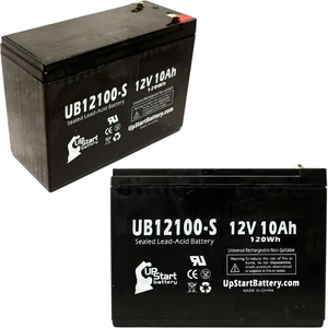2X 12V 10Ah UB12100-S for Neuton CE5 Battery 24V 10AH SLA AGM Mowers 2X 12V 10Ah UB12100-S for Neuton CE5 Battery 24V 10AH SLA AGM Mowers