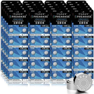 LR44 200 Pack,AG13 357 A76 1154 V13GA Alkaline Coin Cell Battery LR44 200 Pack,AG13 357 A76 1154 V13GA Alkaline Coin Cell Battery