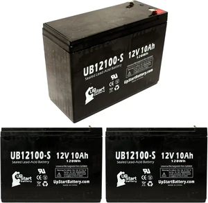 3X 12V 10Ah UB12100-S for Neuton CE6 Battery 36V 10AH Mowers SLA AGM 3X 12V 10Ah UB12100-S for Neuton CE6 Battery 36V 10AH Mowers SLA AGM