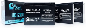 3X 12V 10Ah UB12100-S for Schwinn S500 Battery 3X 12V 10Ah UB12100-S for Schwinn S500 Battery